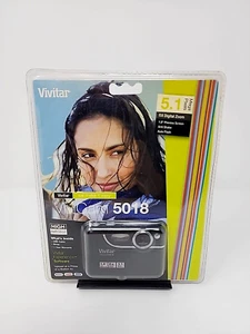 Cámara digital ViviCam 5018 5,1 MP nueva sellada zoom 8X - "2009 Simplicity" - Imagen 1 de 5