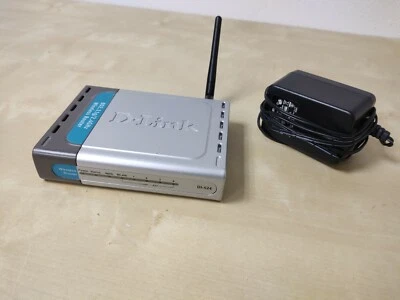 D-Link DI-524   10/100 Wireless G W-LAN Router 4 Port Switch - Bild 1 von 4