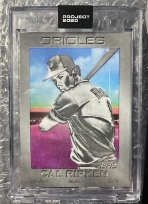 Topps PROJECT 2020 Card 92 - 1982 Cal Ripken Jr. by Don C - IN HAND - Image 1 of 3