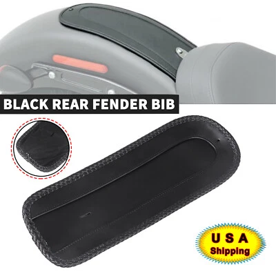 Black Rear Fender Bib Solo Seat Fit For Harley Sportster Custom XL1200C XLH883C — 第 1/4 张图片