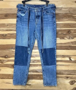 Damen Denim Jeans der Marke Lucky mit Denim Patch Knien Gr. 6/28 - Bild 1 von 9