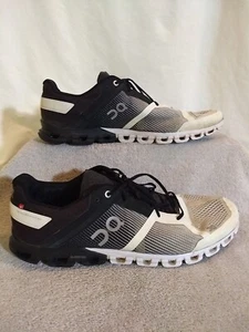 On Mens On Cloudflow 2.0 'Black White' Running Shoes, Size: 13 #JJ51+5 - Picture 1 of 10