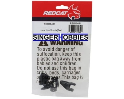 REDCAT RER15431 Lower Link Mounts (1set) ASCENT FUSION / EVEREST HH - Image 1 of 2