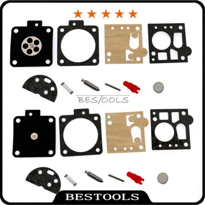 2x Vergaser Membransatz für Wacker BH23 Solo 641 662 BOMAG BT55 BT58 BT68 BT620 - Bild 1 von 3