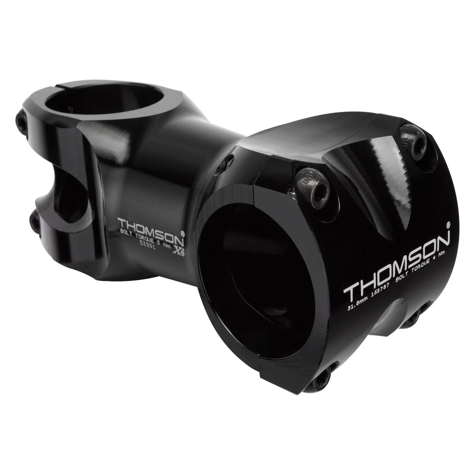 Thomson X4 Mountain Stem 31.8mm Clamp 70mm Length 0-degree Rise Black - Image 1 of 1
