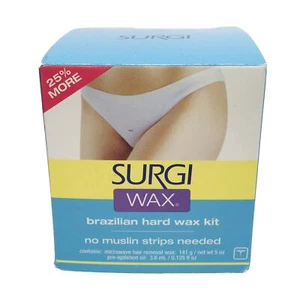Surgi-Wax Brazilian Hard Wax Kit 5oz NEW Bikini / Private Area - Picture 1 of 7