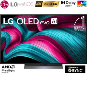 LG 48 Inch Class C5 Series OLED evo 4K UHD Smart webOS TV 2025 - Picture 1 of 12