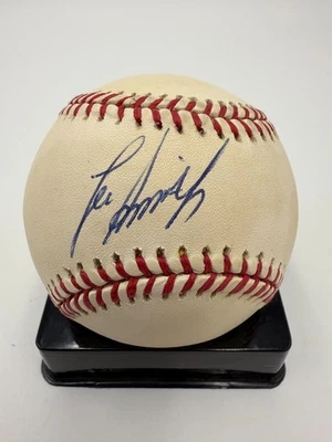 LEE SMITH SIGNED/AUTO'D OFFICIAL RAWLINGS MLB AMERICAN LEAGUE BASEBALL - JSA - Image 1 of 4