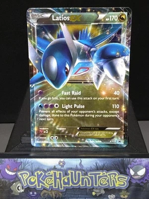 Pokemon Card Latios EX XY72 Black Star Promo Rare Half Art Played - Image 1 of 4