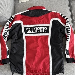 VINTAGE Yamaha Competition Jacket LG Full Zip Insulated Pre owned Good condition - Picture 1 of 12