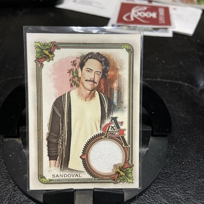2023 Topps Allen & Ginter TOM SANDOVAL #AGRA-TS JERSEY RELIC TV MUSICIAN - Image 1 of 2