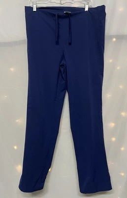 Pantalones médicos pediátricos Medline EverWear azules para mujer talla pequeña Foto 1 de 4