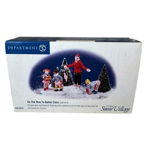 Department 56 Snow Village New On the Road to the Ballet (NEW) - Picture 1 of 13