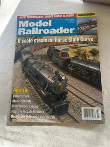 Model Railroader Magazine March 2000 O Scale Steam Horse Shoe Curve MRC - Picture 1 of 2