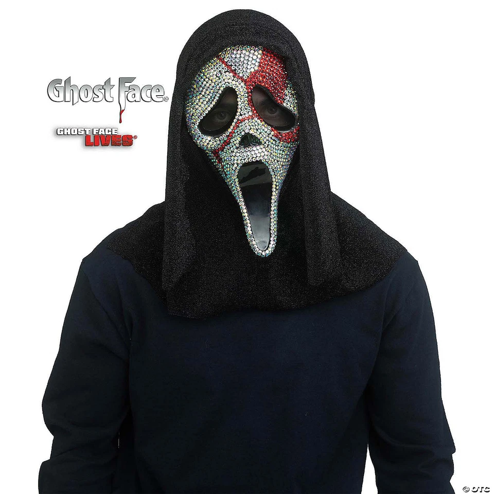 Fun World Ghost Face Bloody Bling Mask Costume - Image 1 of 1