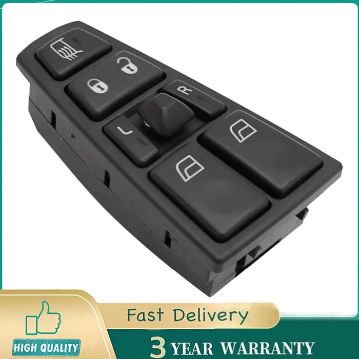 Window Switch with Power Locks For 2004-2017 Volvo VN VNL 2004-2015 Volvo VHD US - Image 1 of 4