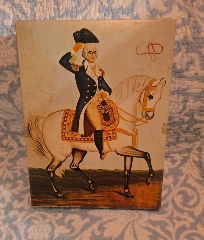Springbok General George Washington On A White Charger Jigsaw Puzzle 1975 Rare - Image 1 of 3