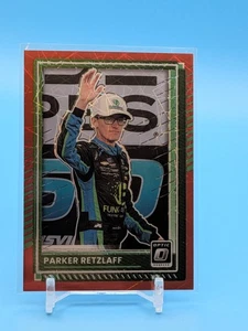 Parker Retzlaff 2025 Panini Donruss Racing Optic Red Velocity/199 #34 - Imagen 1 de 2