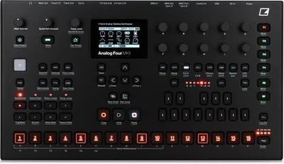 Elektron Analog Four MKII 4-voice Analog Synthesizer with Sequencer - Image 1 of 4