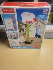 Fisher Price Canestro da Basket Regolabile Carrabile Canestro da Basket 25-54” NUOVO - Foto 1 di 3