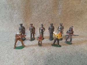 De colección Barclay o Manoil Plomo Juguete Soldados Indios y Estatuillas - Imagen 1 de 13