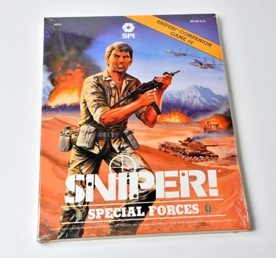 SEALED! SPI TSR Wargame Sniper Special Forces - Companion Game #2 - Image 1 of 4