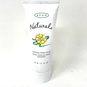 Avon Naturals Gardenia Hand Cream 1.5 Fl OZ Discontinued Rare Vintage NOS - Picture 1 of 6