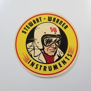 Stewart Warner Instruments sticker decal hot rod rat rod vintage look 224 - Bild 1 von 1