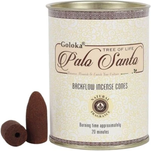 Goloka Palo Santo Backflow Incense Cones - Picture 1 of 5