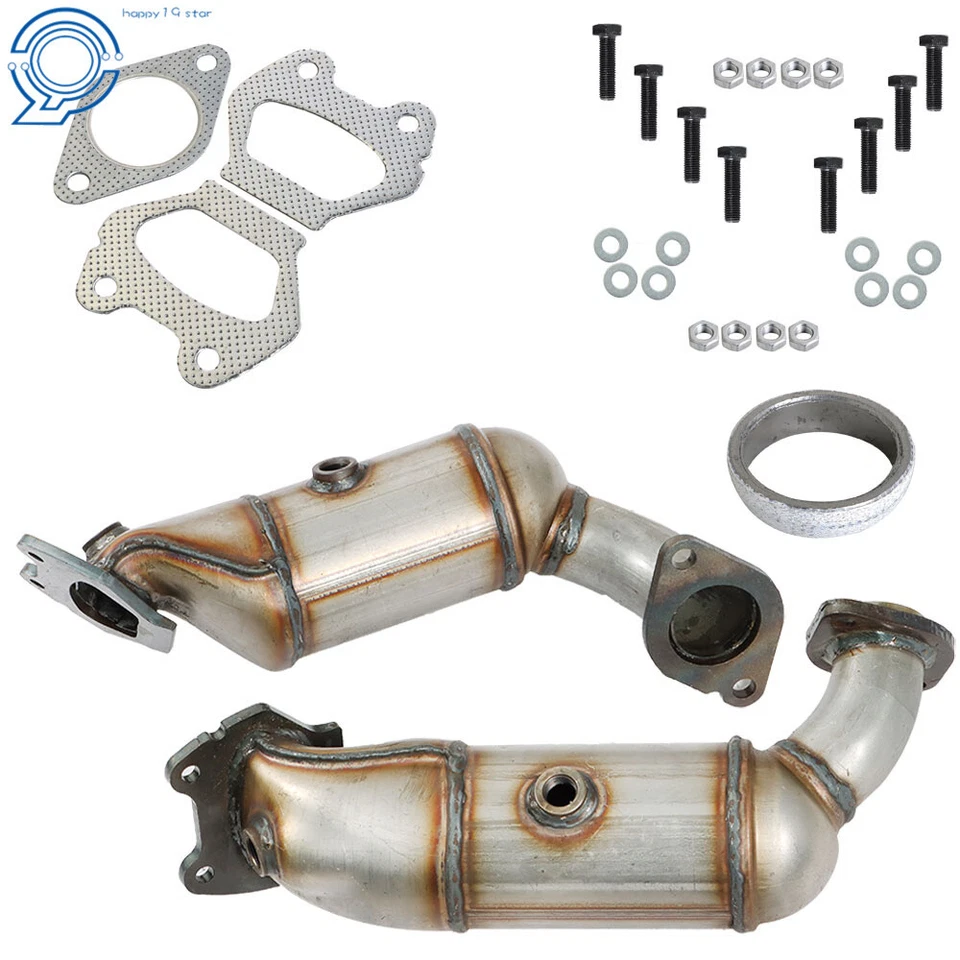 For Dodge Grand Caravan V6 3.6L 2011-2016 Catalytic Converter Kit Bank 1& Bank 2 Foto 1 de 4