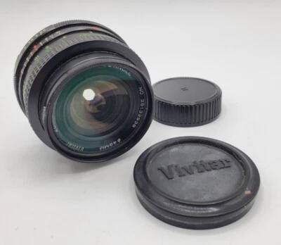 VIVITAR 28mm 1:2.8 MC 49mm Wide Angle Camera Lens With VMC Haze 49mm - Image 1 of 4