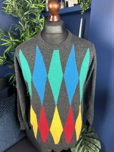 Alan Paine Vintage Lambswool Jumper Mens 42” XL Countrywear Hunting Vintage - Picture 1 of 7