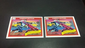 IMPEL MARKETING 1990 MARVEL COMICS SUPERHEROES DAREDEVIL VS PUNISHER CARD #110 - Imagen 1 de 2