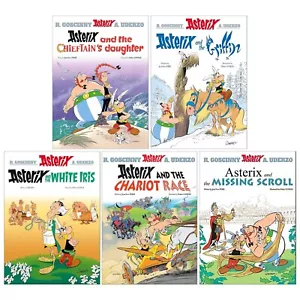 Asterix Series 8 (Book 36-40) by Goscinny & Uderzo: 5 Books Set - Age 6-11 - PB - Picture 1 of 2