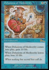 Magic the Gathering MTG Delusions of Mediocrity (30) Urza's Legacy   MP