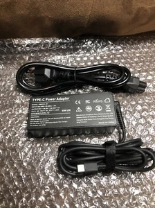 For Dell Latitude 7410 P119G001 Laptop USB Type-C Charger AC Adapter Power Cord - Picture 1 of 2