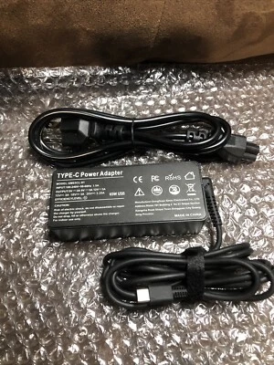 For Dell Latitude 7410 P119G001 Laptop USB Type-C Charger AC Adapter Power Cord - Image 1 of 2