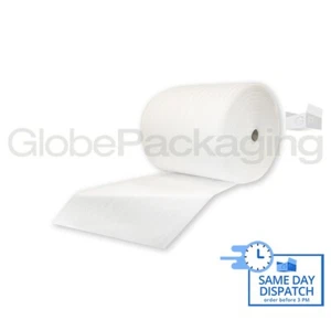 500mm x 10M ROLL OF JIFFY FOAM WRAP - 4mm THICK PACKAGING UNDERLAY PROTECTION - Picture 1 of 5