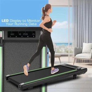 2-in-1 Walking/Jogging Pad 2.5HP Under Desk Treadmill with Incline &Remote Home~ - Picture 1 of 46
