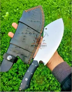 Cuchillo Cuchillo Cuchillo Chef Chopper Hecho a Mano, Cuchillo de Acero Inoxidable SS Steak - Imagen 1 de 9