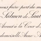 Xavier Salmon De Laubourgère Rennes  Cour d'Appel 1888 Anne Arnaud