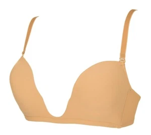 Reggiseno donna senza ferretto scollatura profonda imbottitura removibile VALERY - Imagen 1 de 5