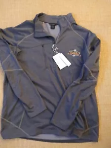 NBC Sports Football Night in America Men's XL Gray quarterzip NWT - Picture 1 of 3