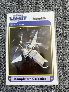 Battlestar Galactica Kampfstern Disney Limit Sammelkarten German Magazine Card - Picture 1 of 1