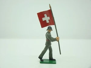 Starlux - Reinforced Swiss - Dragon Ring Flag - 1/32 - Old - Picture 1 of 3