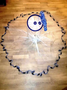Nr.7,Fischnetz,Neues Profi Wurfnetz,Cast Net,Angelnetz 3,05m,Multifilament 210 D - Bild 1 von 7