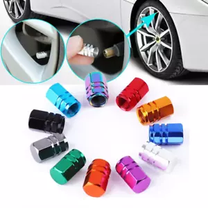 4x Tyre Air Valve Dust Caps Car Bike Motorcycle Vehicle tire stems cap universal - Picture 1 of 19