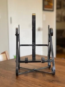 VINTAGE Amaretto Disaronno 1.75L Bottle Holder Stand, Solid Metal, Made in Italy - Picture 1 of 7