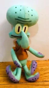 Vinatage SpongeBob Schwammkopf 7 Zoll Thaddäus Plüsch Viacom Nickelodeon Puppe - Bild 1 von 1