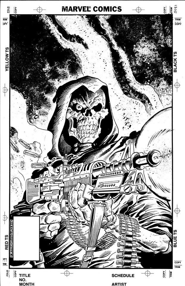G.I. Joe ARAH Mike Zeck capa de quadrinhos recriação edição 43 por Scott James - Imagem 1 de 1